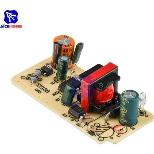 Diymore AC 100-240V to DC 5V 2.5A Switching Power Bard Board Stabilivolt Power Module Over-Voltage Over-Current Protection