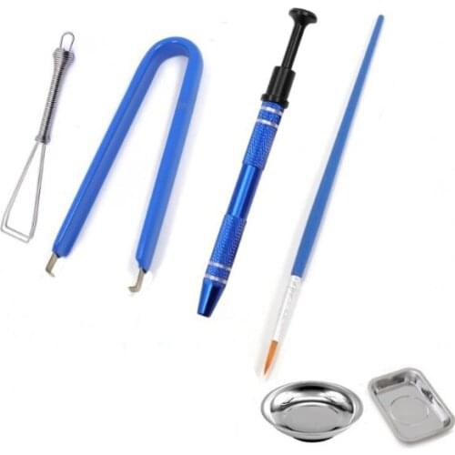 Magnetic Pick-Up Tool IC Chips Metal Grabber Claw Electronic Component Catcher for Tiny Objects in Home Office