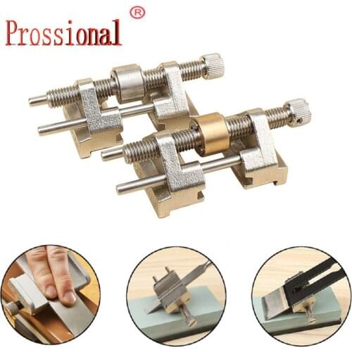 Metal Honing Guide Jig For Sharpening Wood Chisel Plane Iron Planer Blade System