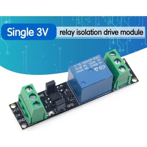 Single 3V relay isolated drive control module High level drive board