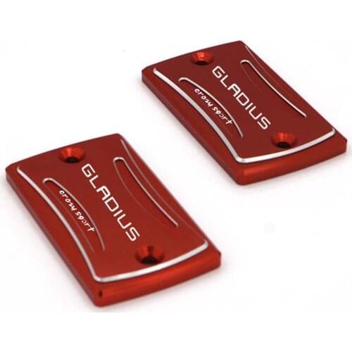 For SUZUKI SFV650 GLADIUS SFV 650 2009-2019 2018 Front Brake/Clutch Cylinder Fluid Reservoir Cover Motorcycle Accessories