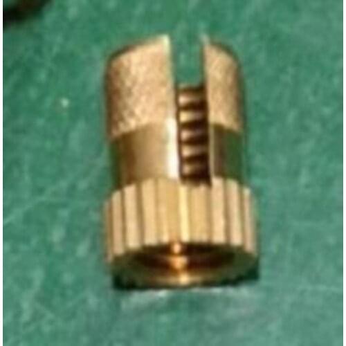 PKB-M3 Press-in Threaded inserts, brass nuts, Straight knurl ,PEM standard,in stock, Made in china