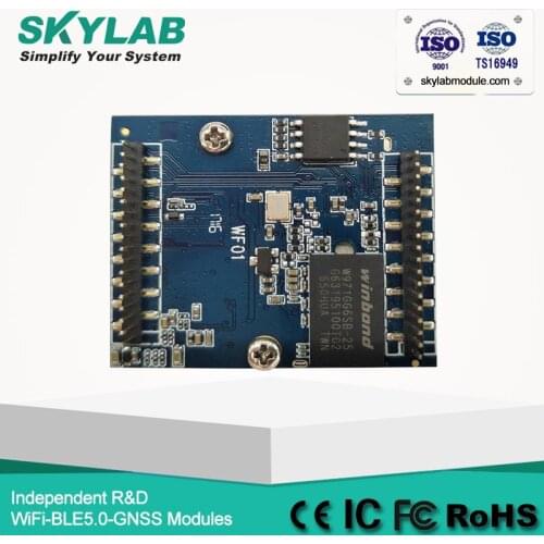 Industrial Grade 11Ac Mt7628 Wifi 3.3V I2C Embedded Wifi To Serial Rs232 Wireless Contactor Transmitter Module For Converter