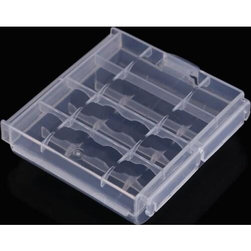 10 Pcs Plastic Case Holder Storage Box Cover For Rechargeable AA And AAA Batteries VDX99