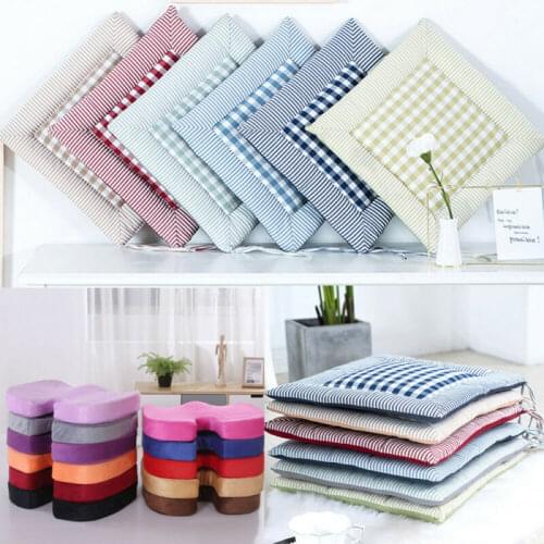 19 Colors Garden Thicker Seat Pads Dining Room Chair Cushion Kitchen Office Soft Patio Pad