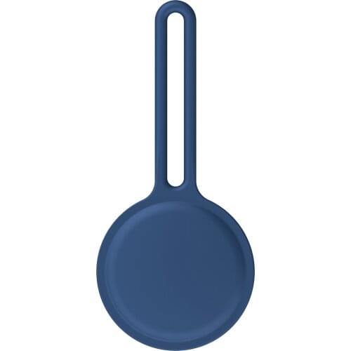 8pcs Silicone Case With Long Strap For Airtag Anti-Scratch Silicone Cover For AirTag Finder Anti-Lost Protective Sleeve