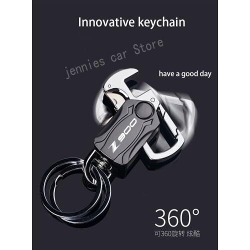 Motorcycle Key Chain Keychain Metal Multifunction Keyring For Kawasaki Z900 z 900 2017 2018 2019 2020 motorcycle Accessories