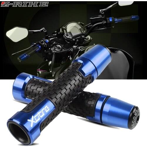 For KYMCO XCITING 250 300 350 400 400S 500 Motorcycle knobs Anti-Skid scooter Handle Grips cnc 22mm Bar Hand Handlebar