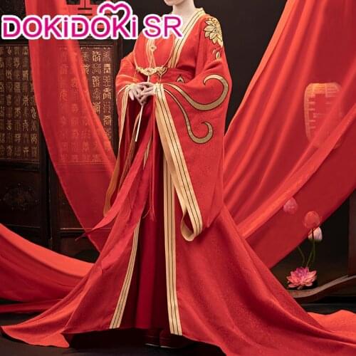 Dokidoki-SR Anime Dao Mo To Shi Cosplay Jiang Yan Li Ancient wedding Costume Anime Women Cosplay Costume Jiang Yan Li Cospaly