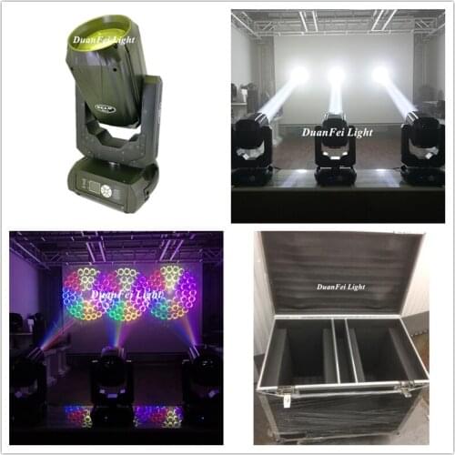 Flycase) 8pieces Beam Sharpy 260w Moving Head Light Lyre Beam 260W stage Dj spot beam moving light