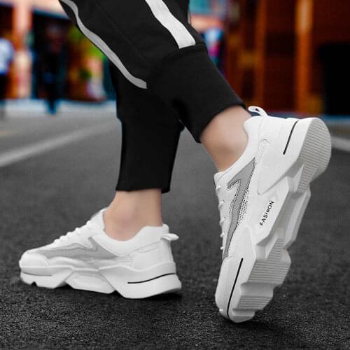 White Sneakers Man Size 47 Mens Casual Shoes Zapatillaas Mens Classic Shoes Size 38 Safety Footwear Airmattress Tennis Swings