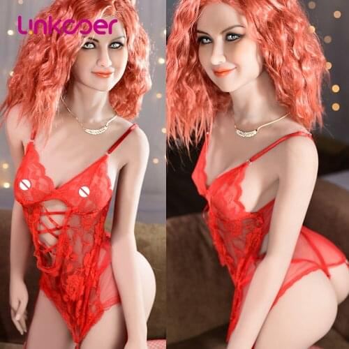 Linkooer Original 158cm Sex Doll Realistic Sweet Woman Sexy Ass Breast Sex Love Doll Lifelike Silicone Sex Adult Toy for Men