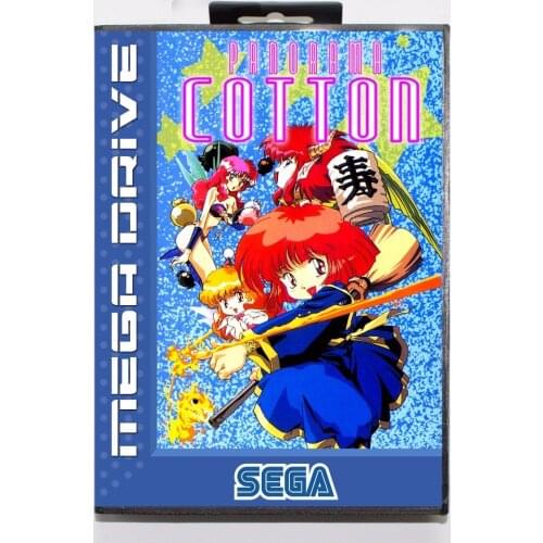 Panorama Cotton 16 bit MD Game Card With Retail Box For Sega Megadrive/Genesis