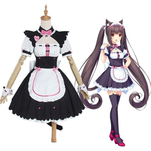Tailor made Lolita maid suit for coffee shop waiter