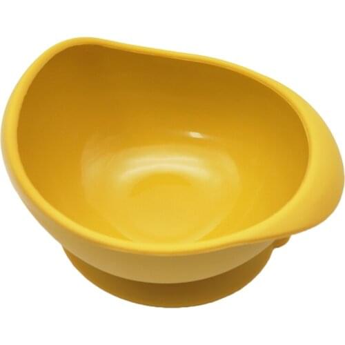 Silicone Bowl Baby Toddler Self-Feeding Proof Silicone Bowl for Child-Best Suction Bowls J60B
