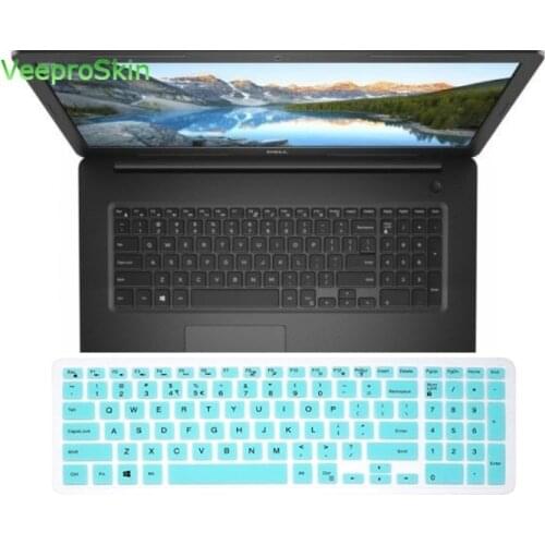 For Dell inspiron 17 3793 3780 3756 17.3 inch 2018 2019 Silicone Keyboard Cover Skin Protector