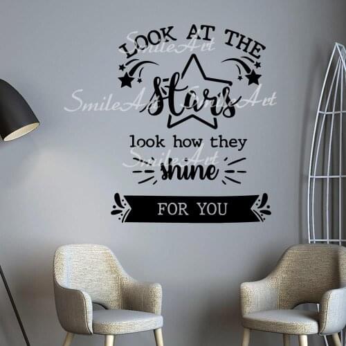 Creative Phrases Decal Removable Vinyl Mural Poster For Kids Rooms Decoration Wall Art MURAL Drop Shipping