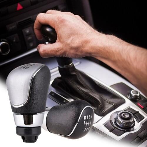 Universal Car Gear Shift Knob 6 Speed Durable Manual Transmission For Ford Fiesta mk7 Focus mk2 mk3 Galaxy mk3 Kuga 2007-2016