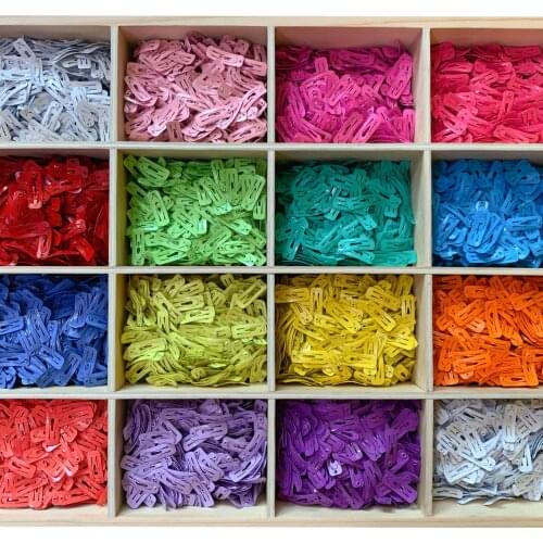 50Pcs/lot 2cm Rectangle Small Dog Cat BB Hair Clips Hairpin Cute Pet Headdress Puppy Grooming Accessories