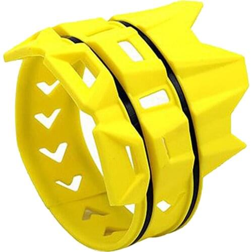 Motorcycle Exhaust Muffler Pipe Shield Protector Guard Cover for Motorbike Accessories, Yellow