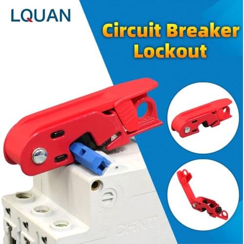 MCCB Safety Lock For Standard Single And Double Tall and Wide Toggles Air Switch Handle Moulded Case Circuit Breaker Lockout