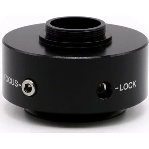 0.35X C-Mount Microscope Camera Adapter Adjustable Trinocular Microscope Reduction Lens for Olympus Microscope SZX AX CX BX MX