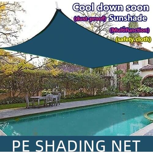 2020 Awning Sun Shelter Waterproof Tarp Tent Camping Hiking Yard Garden Shelters Sun Screen Cover Waterproof 2X2/4/5/6m Tent