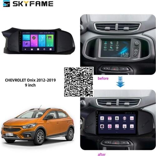 SKYFAME Car Accessories Radio Stereo For Chevrolet Onix 2012-2019 2020 2021 Android Multimedia System DSP GPS Navigation Player