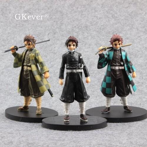 16 cm Japan Anime Demon Slayer Kamado Tanjirou Action Figures Toys New Arrivals Collectible Model Toys Doll Kids Gift Home Decor