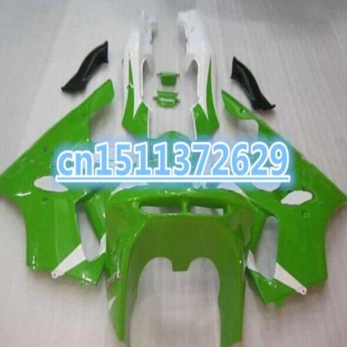 Hot Sales,94-97 Ninja ZX-6R Fairing kit For kawasaki Ninja ZX6R 1994-1997 ZX 6R 94 95 96 97 Green and white Motorcycle Fairings