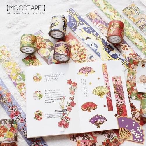 Moodtape washi tape PET background sticker pack Scrapbooking Album diy handmade decoration sticker masking tape632420024506