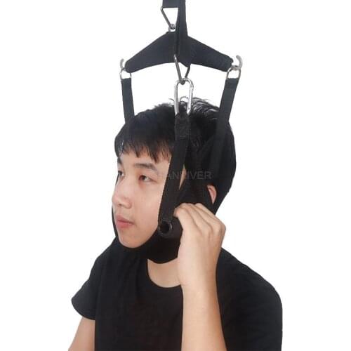 Neck Stretcher Home Portable Neck Guard Correction Belt Cervical Traction Hammock Relieves Fatigue