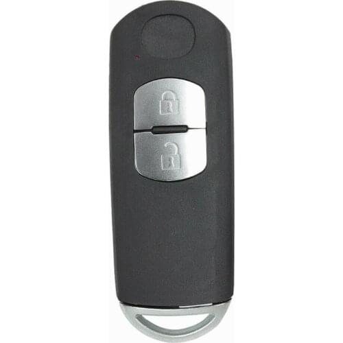 New Car 2 Button Smart Remote Key Fob 433Mhz ID49 Cmiit Id 2011DJ5486 Fit For Mazda 2 3 6 CX-3 CX-5 2015 SKE13E-01