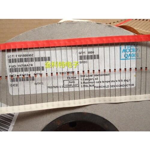 Original new 100% import 1N758ATR 1N758A IN758A DO-35 stabilized voltage