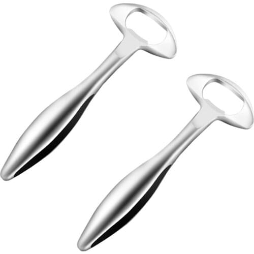 Zinc Alloy Beer Bottle Opener Creative Personality Wine Bottle Opener with Thick Handle Metal Bottle Opener Corkscrew