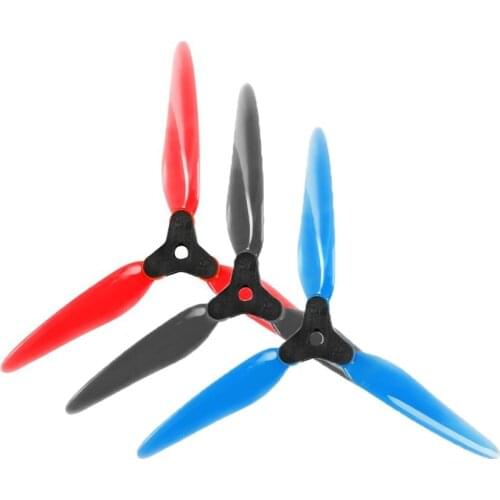 DALPROP Fold F6 6inch 6048 FPV Long Range Foldable 3-Blade Propeller for RC Drone 6inch 6S 1700KV 1800KV Motors