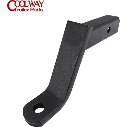 Heavy Duty 9 Inch Steel Trailer Drop Towbar Tongue Ball Mount Hitch Fits 2 Inch Receiver Boat RV Parts Accessories