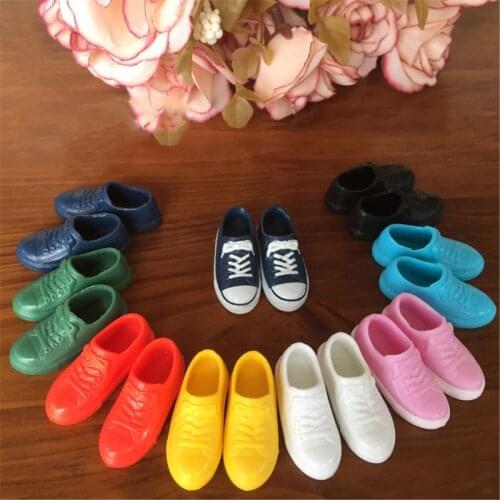1/6 Fashion 1:6 Sneakers For Blyth Doll Curvy Colorful Doll Shoes For Lica Doll