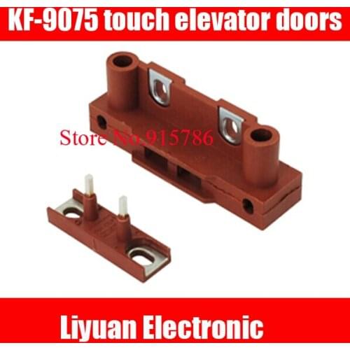2pcs Elevator parts door contacts KF-9074 / KF-9075 touch elevator doors free shipping