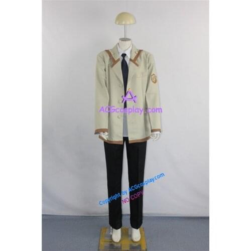 Angel Beats SSS Male Uniform Cosplay Costume