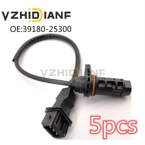 5x Crankshaft Position Sensor For H-yundai Tucso-n Sant-a F-e Ki-a Fort-e Kou-p 2.0L 2.4L 39180-25300/39180 25300/3918025300