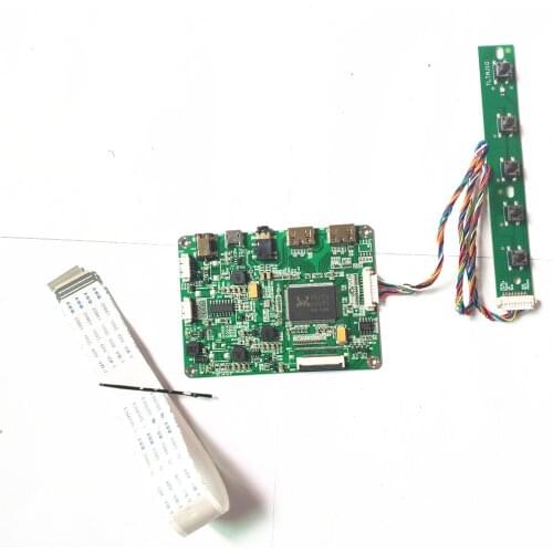 For B133HAN05.1/2/3/A/C 30PIN EDP 5V micro USB 2mini HDMI-Compatible 1920*1080 WLED laptop LCD monitor controller card