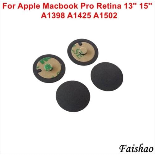 Faishao 100pcs/lot New Bottom Case Cover Rubber Feet Foot For Apple MacBook Pro Retina 13'' 15'' A1398 A1425 A1502 Replacement