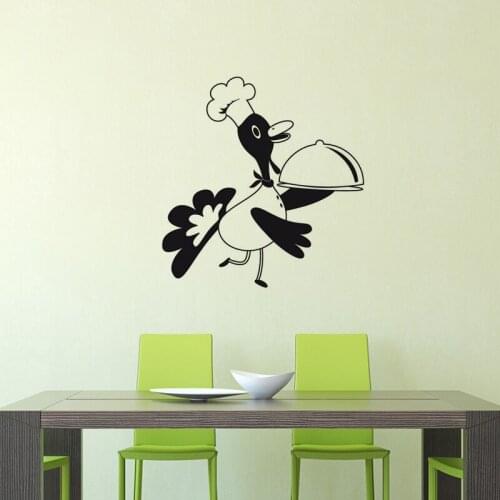 KUCADA hen kitchen wallpaper for home decoration mural art wall sticker removable wall decor diy WP1480