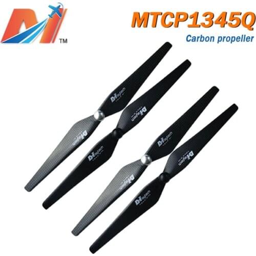 Maytech (2pairs) 13X4.5 carbon firber propellers for DJI Inspire 1 drones parts