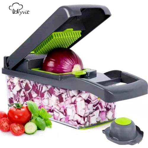 Vegetable Cutter Multifunctional Vegetable Slicer Kitchen Accessories Basket Fruit Potato Peeler Carrot Grater Vegetable Slicer