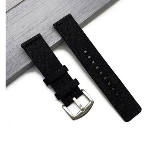Nato Watchband Nylon Watch Strap Fabric 20mm 22mm Military Sports Series For Huawei/Samsung Galaxy/Amazfit Watch Accessories