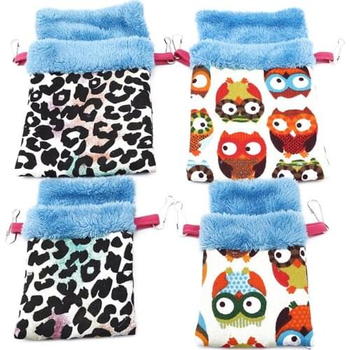 New Pet Hamster Hammock Rat Squirrel Birds Hanging Bed Nest For Mini Animal House Blanket Bed Pet Products Small Pet Supplies