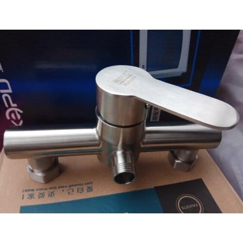 NEW Cold and Hot Bathroom Toilet stainless steel Bidet Sprayer Faucet Set Multifunction Pressurized Spray set Shower mixer