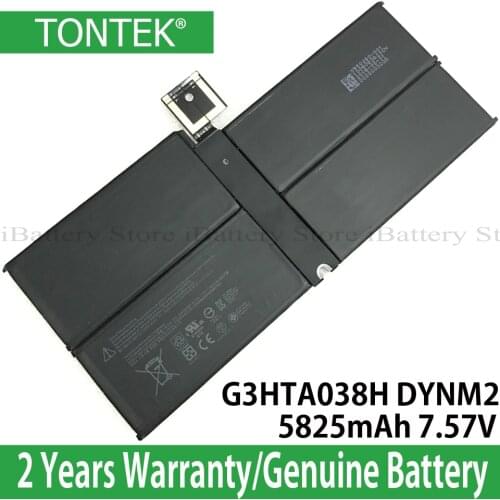 Genuine G3HTA038H Battery For Microsoft Surface Pro 5 1796 12.3'' inch Tablet PC 2 In 1 Series DYNM02 Orignal Batteria Akku